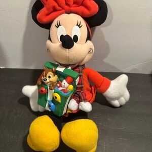 Fisher Price Disney's Minnie Mouse Musical Christmas Plush